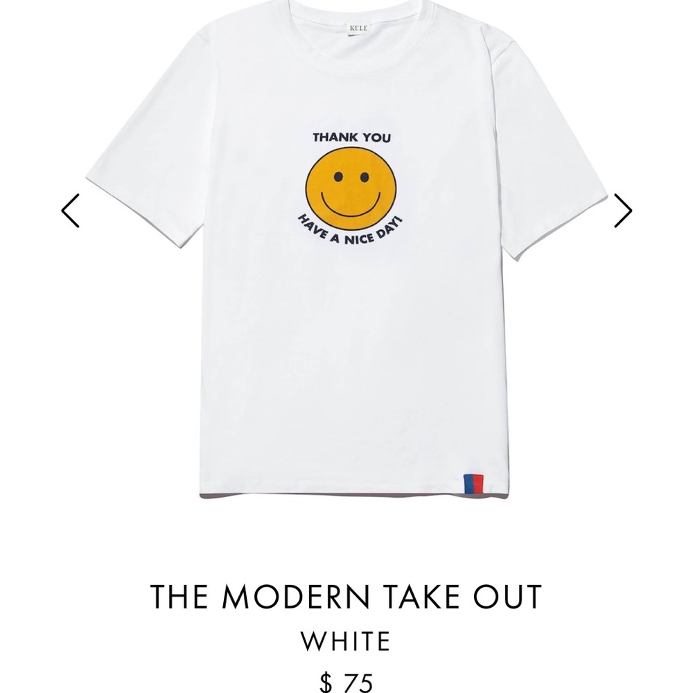 KULE “THE MODERN TAKE OUT” tee